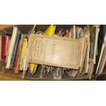 [MAPS] a box of Ordnance Survey maps, guidebooks etc., Europe & World (1 box).