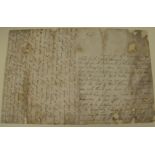 BEAUFORT (Henry, second Duke of) 3 pp. a.l.s. to Lord Worth, dated July 28th, 1713, regarding