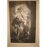 [WWI / BOVRIL] SALISBURY (Frank O.) [The Soldier's Return], photogravure, signed in pencil, proof