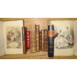 [CONTINENTAL LITERATURE] misc. 18th & 19th c. French & German vols., 4to et infra (10).