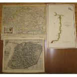 [MAPS] a hand col'd, engraved map of the Estates of the Great Duke of Russia Blanch, an engraved