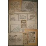 [MAPS] misc. Channel Islands & County Maps, unframed (8).