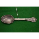 A spelter spoon.