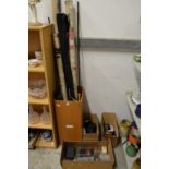 A good collection of modern fly fishing rods and accessories.