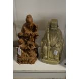 Two models of Chinese sages.