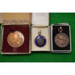 Various medallions etc.