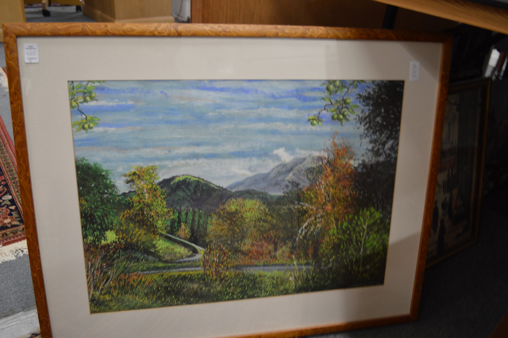 T D Llewellyn Thomas, Sturt Farm, Camelsdale, watercolour and various other paintings and prints. - Image 3 of 5