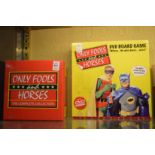 Only Fools and Horses DVD set and board game.