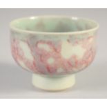 A CHINESE YUAN STYLE WINE CUP, 6cm diameter.