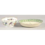 A ROYAL DOULTON ISAAC WALTON WARE OVAL FRUIT BOWL 10.5ins and a COALPORT BOWL (2). 6ins diameter