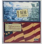 THE AMERICAN REVOLUTION, Battle of Saratoga, British 62nd Foot Infantry Set, boxed, W. BRITAIN,