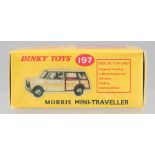 DINKY/ATLAS TOYS, "Morris Mini Traveller", 197, boxed.