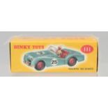 DINKY/ATLAS TOYS, "Triumph TR2 Sports", 111, boxed.