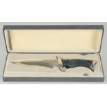 MAGNUM COLLECTION 2008 BOKER DESIGN KNIFE, 13" long in a fitted case.