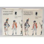 THE STADDEN COLLECTION, solid pewter painted soldiers, boxed, (2).