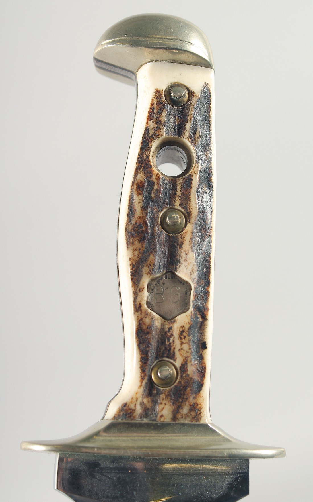 ORIGINAL-PUMA-WAIDBLATT KNIFE AND PUMA NIKER VOM WAIDBESTECK KNIFE, both with antler handles 12" - Image 3 of 8