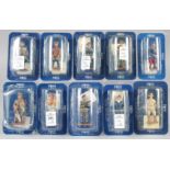 DEL PRADO, TEN SMALL VARIOUS DIECAST SOLDIERS. (10).