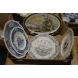 Decorative and commemorative plates.