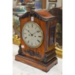 A good early 19th century rosewood bracket clock.
