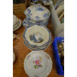 A quantity of Wood & Sons Oriental birds, dinnerware and similar items.