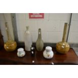 Decorative vases and storage jars etc.