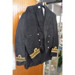 A quantity of naval jackets etc.