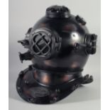 A REPLICA DIVER'S HELMET. 14ins high.