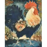 H. MacNicol (20th Century), a watercolour study of a cockerel, signed in pencil, 12" x 9.5", (30 x