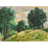 Paul Lucien Maze (1887-1979) French/British, a South Downs scene, pastel, signed, 10" x 14", (26 x