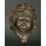 John Worsley (1919-2000) British, a bronze bust of Hannah Rose age two years and nine months, signed