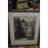 Engravings, paintings and prints.