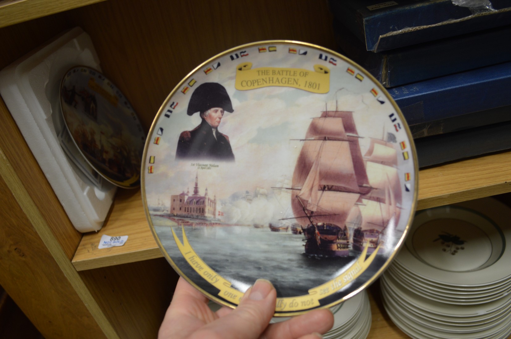 Nelson and similar related collectors plates. - Bild 3 aus 4