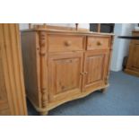 A pine chiffonier.