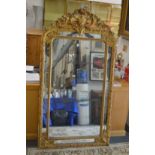 A good 18/19th century gilt framed pier mirror.