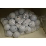 A bag of Callaway golf balls.