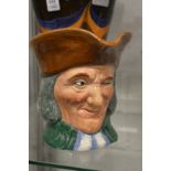 Royal Doulton character jug 'The Vicar of Bray'.