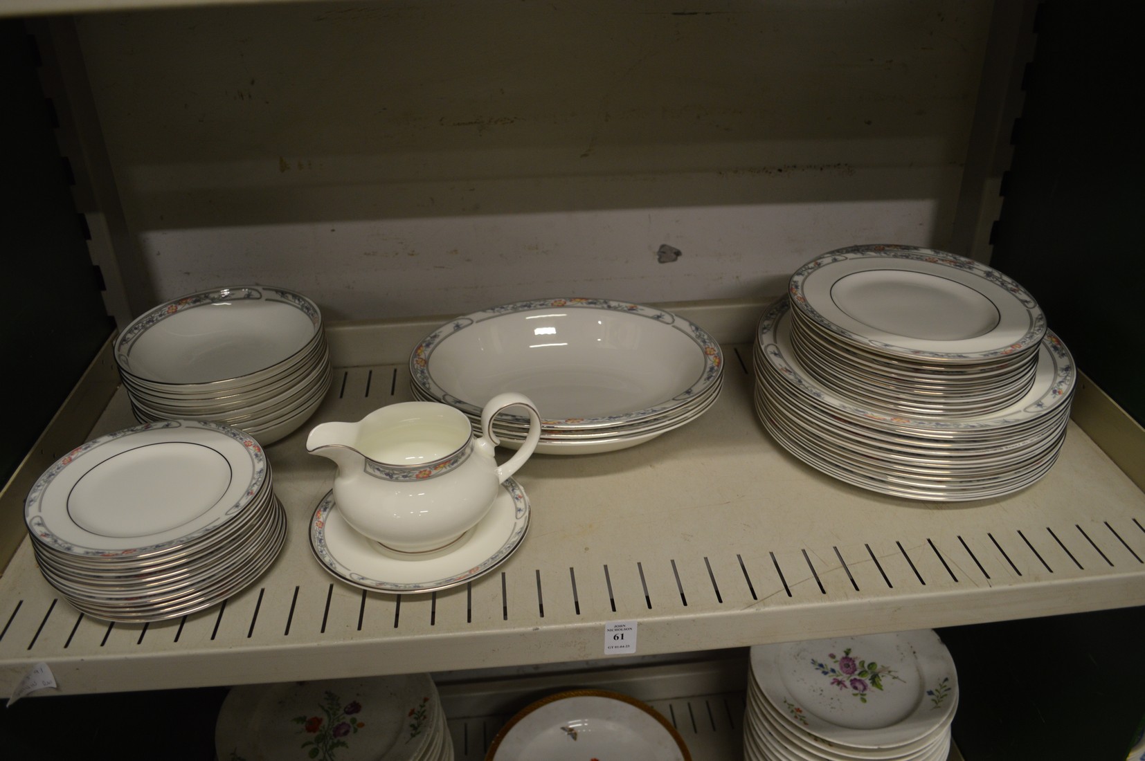 A quantity of Royal Doulton Arlington pattern dinnerware.