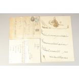THREE OTTOMAN FIRMAN DOCUMENTS, two documents signed and dated, 19th century, (3).