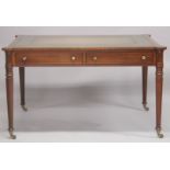 A GOOD REGENCY GILLOW MODEL LIBRARY TABLE