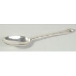 A GEORGE II IRISH SILVER TABLESPOON. Dublin 1753. Maker: Christopher Skinner.