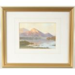 Dennis Rothwell Bailey (b. 1933) British, 'Bassenthwaite Lake', watercolour, signed, 5" x 6.75" (