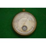 Callaghan, 23a New Bond Street, London, a combination pocket barometer/thermometer and compass.