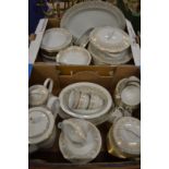 A comprehensive Noritake Raphael dinnerware.