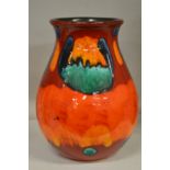 A modern Poole pottery vase.