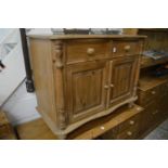 A pine chiffonier.