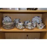A Royal Doulton Chinese style tea service.