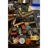 Collectors tins etc.