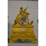 A good French ormolu mantle clock.