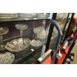 Good quality cut glass bowls, decanters etc.