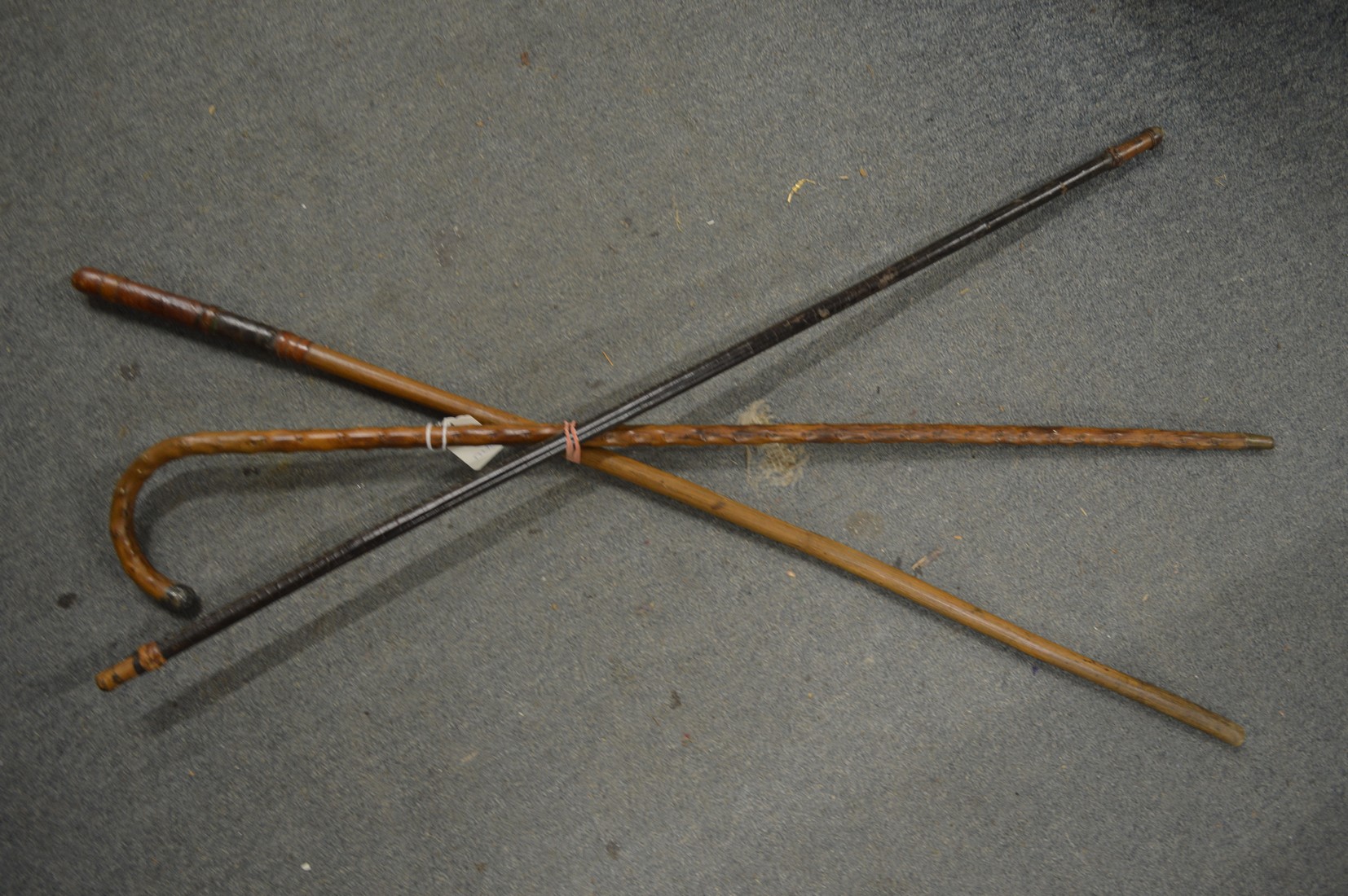 Three various sticks.